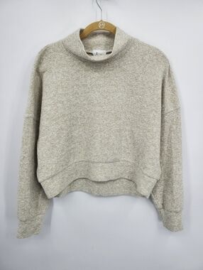 Offline By Aerie Mock Neck Extra Medium Sweater Cream